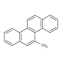 5-Methylchrysene formula graphical representation