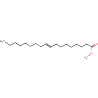 9-Octadecenoic acid, methyl ester, (9E)- formula graphical representation