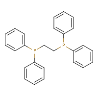 Bis(1,2-diphenylphosphino)ethane formula graphical representation