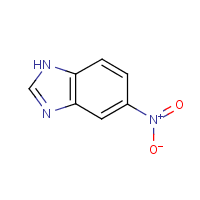 5-Nitrobenzimidazole formula graphical representation