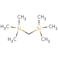 Bis(trimethylsilyl)methane formula graphical representation