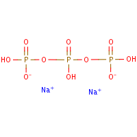 Triphosphoric acid, sodium salt formula graphical representation