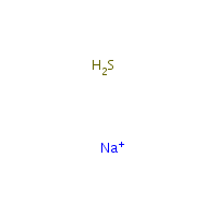 Sodium polysulfide formula graphical representation