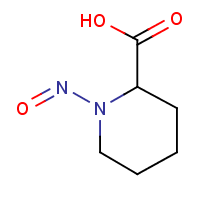 N-Nitrosopipecolic acid formula graphical representation