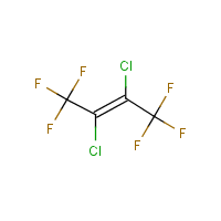 2,3-Dichlorohexafluoro-2-butene formula graphical representation