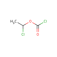 1-Chloroethyl chloroformate formula graphical representation