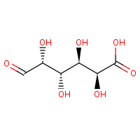 Galacturonic acid formula graphical representation