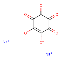 Sodium rhodizonate formula graphical representation