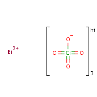 Bismuth tri(perchlorate) formula graphical representation