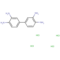 3,3'-Diaminobenzidine tetrahydrochloride formula graphical representation