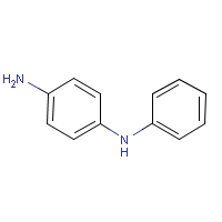 4-Aminodiphenylamine formula graphical representation