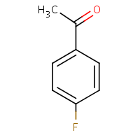 4'-Fluoroacetophenone formula graphical representation
