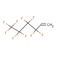Perfluorobutyl ethylene formula graphical representation