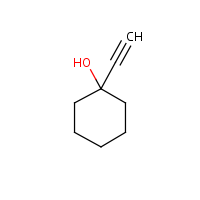 1-Ethynylcyclohexanol formula graphical representation