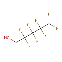 2,2,3,3,4,4,5,5-Octafluoro-1-pentanol formula graphical representation