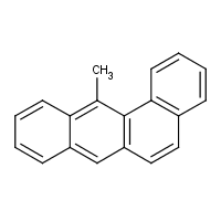 12-Methylbenz(a)anthracene formula graphical representation