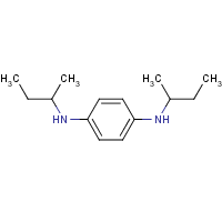 N,N'-Di-sec-butyl-p-phenylenediamine formula graphical representation