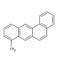 8-Methylbenz(a)anthracene formula graphical representation