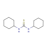 N,N'-Dicyclohexylthiourea formula graphical representation