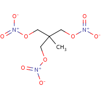 Trimethylolethane trinitrate formula graphical representation