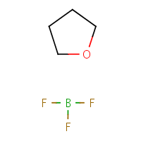 Trifluoro(tetrahydrofuran)boron formula graphical representation
