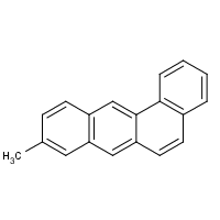 9-Methylbenz(a)anthracene formula graphical representation