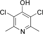 Clopidol formula graphical representation