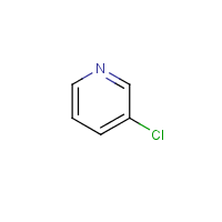 3-Chloropyridine formula graphical representation