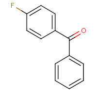 4-Fluorobenzophenone formula graphical representation