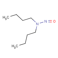 N-Nitrosodi-n-butylamine formula graphical representation
