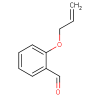 o-(Allyloxy)benzaldehyde formula graphical representation