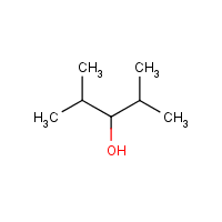 2,4-Dimethyl-3-pentanol formula graphical representation