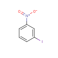 1-Iodo-3-nitrobenzene formula graphical representation