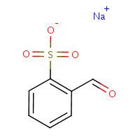 2-Formylbenzenesulfonic acid sodium salt formula graphical representation
