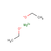 Magnesium ethoxide formula graphical representation