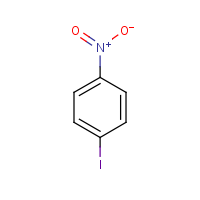 1-Iodo-4-nitrobenzene formula graphical representation