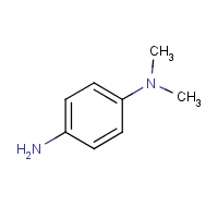 N,N-Dimethyl-p-benzenediamine formula graphical representation
