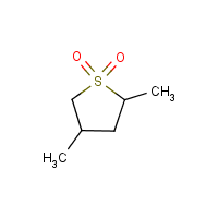 2,4-Dimethylsulfolane formula graphical representation