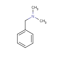 N-Benzyl dimethylamine formula graphical representation