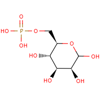 Mannose 6-phosphate formula graphical representation
