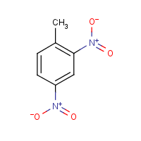 2,4-Dinitrotoluene formula graphical representation