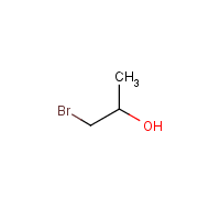 1-Bromo-2-propanol formula graphical representation