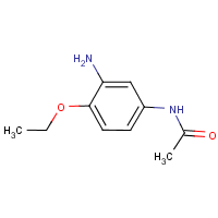 N-(3-Amino-4-ethoxyphenyl)acetamide formula graphical representation