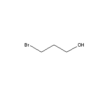 3-Bromo-1-propanol formula graphical representation
