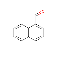 1-Naphthaldehyde formula graphical representation