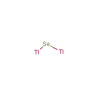 Thallium selenide formula graphical representation