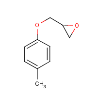 p-Cresyl glycidyl ether formula graphical representation