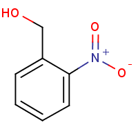 2-Nitrobenzyl alcohol formula graphical representation