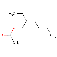 2-Ethylhexyl acetate formula graphical representation
