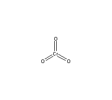 Chromium trioxide formula graphical representation